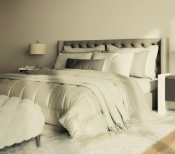 Photo luxury floor lamp