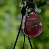 Photo handblown glass outdoor lantern minimalist